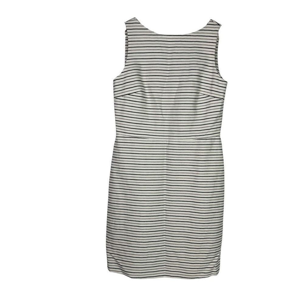 Massimo Dutti Size 8 Sleeveless Striped Shift Dress New